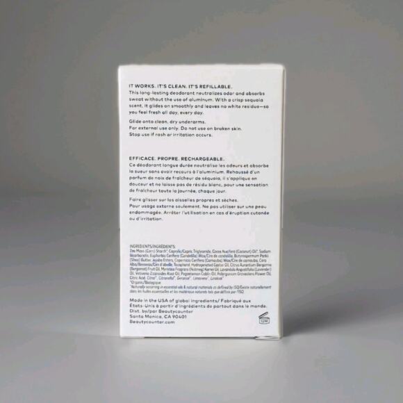 Lot Of 3 BeautyCounter The Clean Deo Deodorant Crisp Sequoia Full Size NIB - Picture 4 of 4